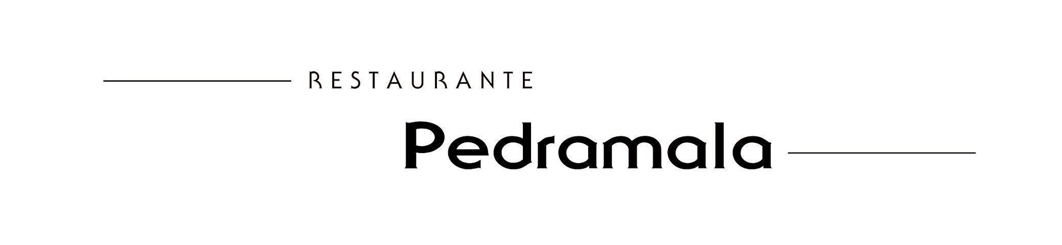 logo pedramala Cases de Sant Jaume Restaurant Aussenbereich